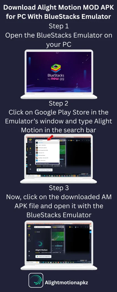 AM for PC with BlueStacks Emulator