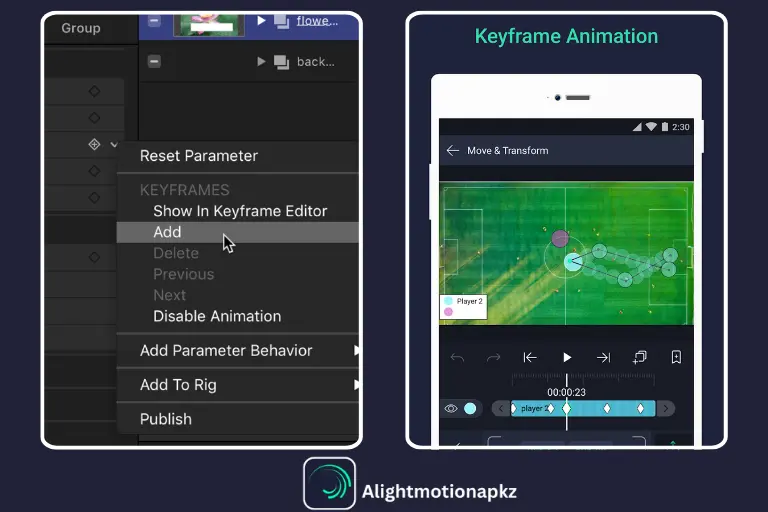 AM APK Feature Keyframe Animation