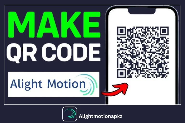Use QR Code in Alight Motion of image