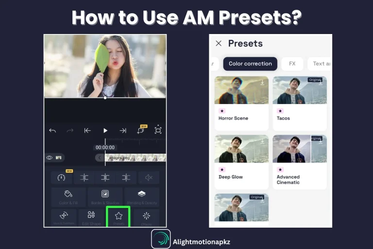 How to Use Alight Motion Presets? Set Feature Image of Post