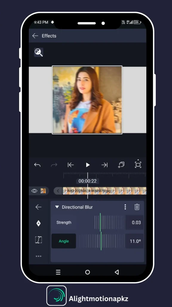 Alight Motion MOD APK Effects feature Image