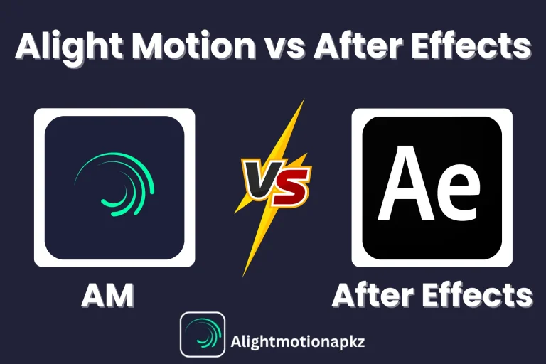 Alight Motion VS After Effects set feature image of post