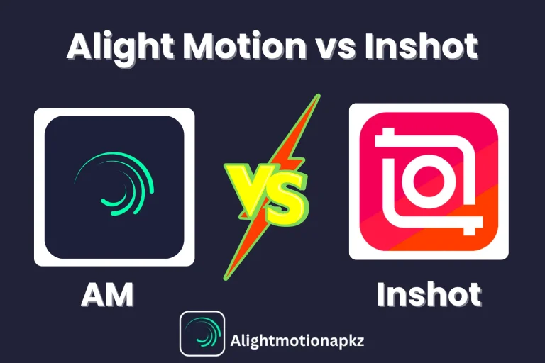 Alight Motion vs Inshot of Set Feature Image Blog Post