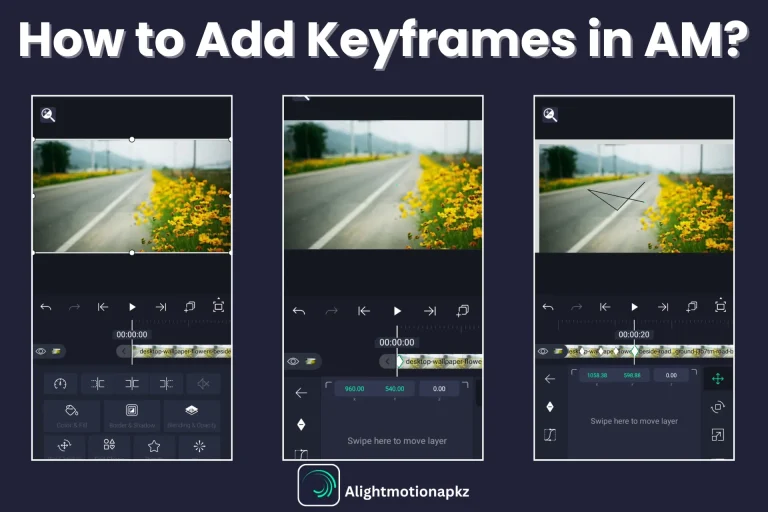 Set Feature Image Blog Post of How to Add Keyframes in Alight Motion?