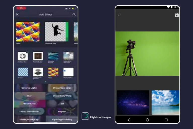 Alight Motion feature Chroma Key