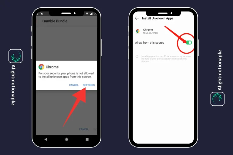 AM MOD APK Download Allows from unknown sources