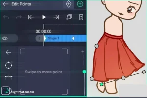 Vector Graphics feature in alight motion